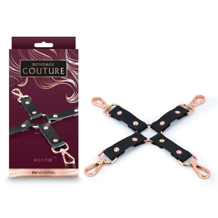 NS Novelties Bondage Couture Hog Tie Blacknsn130663 Anal