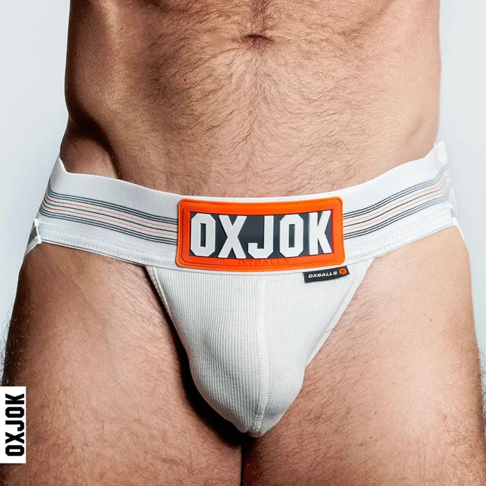 Oxjok Female Sex Toys | Slingjock Upthrust Slider-Strap Jock White Snow -  Xl