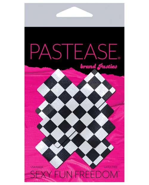 Pastease Checker Cross Blackwhite Os Pastease Anal