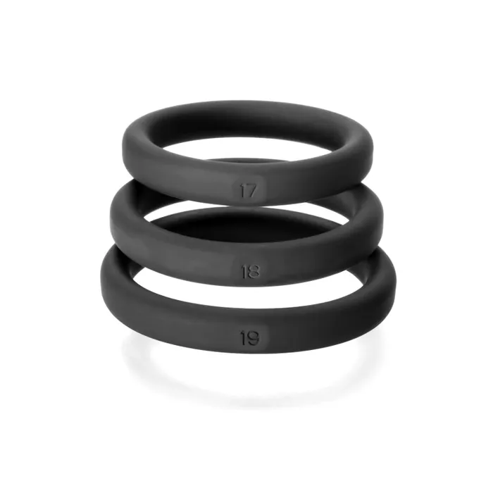 Perfect Fit Xact Fit 3 Premium Silicone Rings 17 18 19 Anal