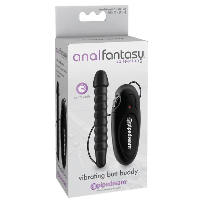 Pipedream Anal | Anal Fantasy Collection Vibrating Butt Buddy - Black