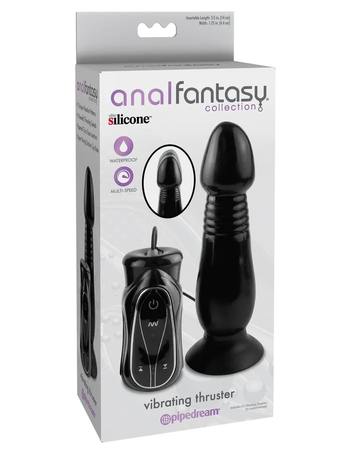 Pipedream Anal | Anal Fantasy Collection Vibrating Thruster - Black