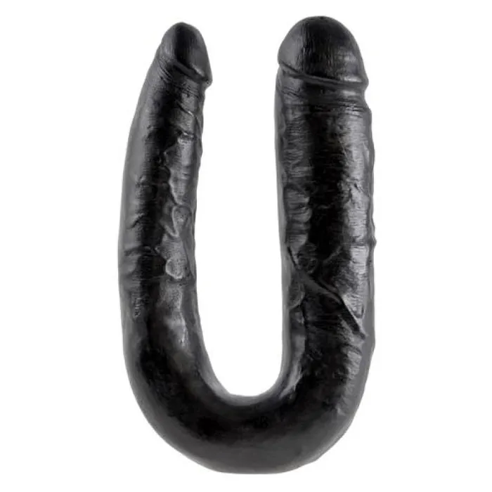 Pipedream Dildos King Cock Double Trouble Large Black