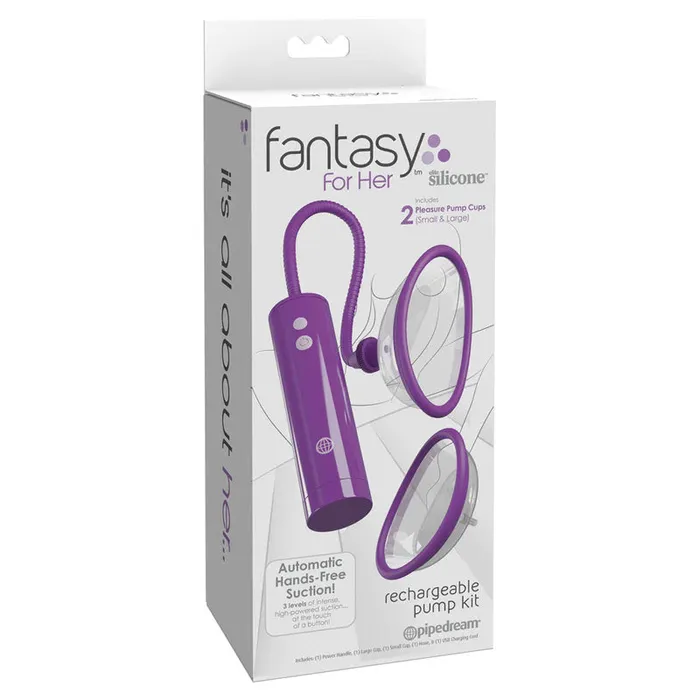 Pipedream Female Sex Toys Fantasy For Her Rechargeable Pump Kitpd496612