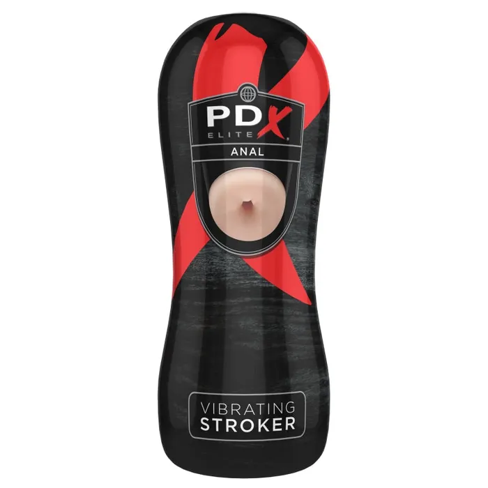 Pipedream Male Sex Toys | Pdx Elite Vibrating Stroker Anal