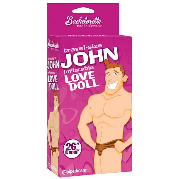 Pipedream Male Sex Toys Travel size John Inflatable Doll blow up doll