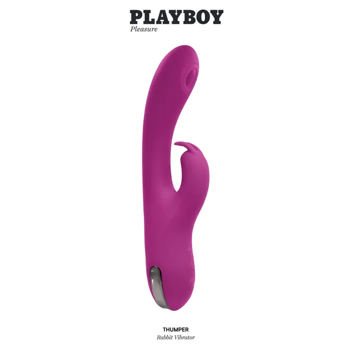 Playboy Female Sex Toys | Thumper - Rabbit Vibrator - Wild Aster