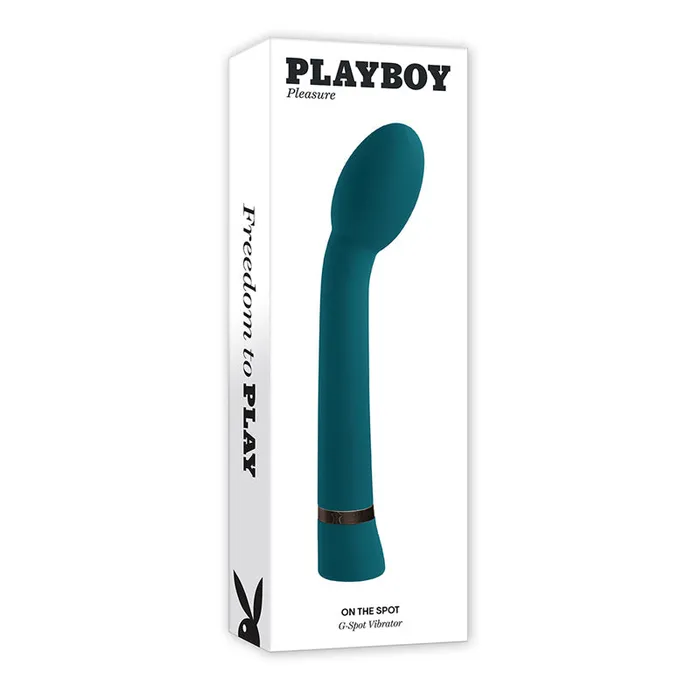 Playboy Pleasure Vibrators | Playboy Pleasure - on the Spot - G-Spot Vibrator - Deep Teal