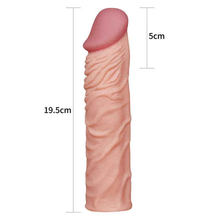 Pleasure X-Tender 2'' Sleeve-(lv1052f) | Lovetoy Male Sex Toys