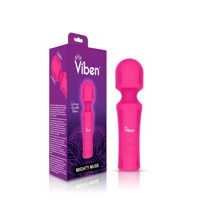 Presale Only - Mighty Muse - Hot Pink - Powerful  Personal Wand - Massager | Viben Vibrators