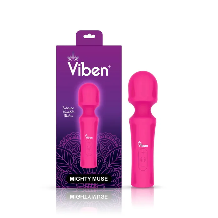 Presale Only - Mighty Muse - Hot Pink - Powerful  Personal Wand - Massager | Viben Vibrators