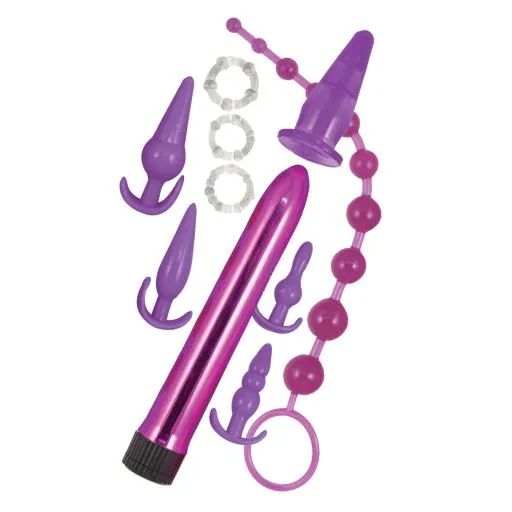 Purple Elite Collection 10-pieces Unique Anal Play Kit | Nasstoys Anal