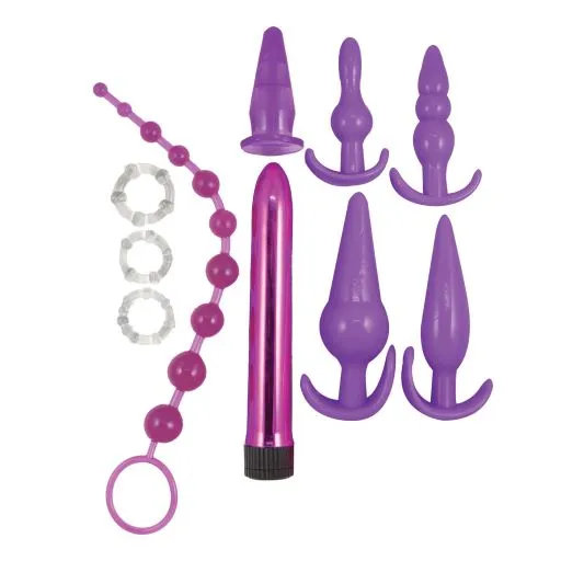 Purple Elite Collection 10-pieces Unique Anal Play Kit | Nasstoys Anal