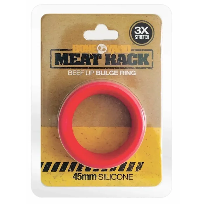 Rascal - Boneyard Male Sex Toys | Meat Rack Cock Ring - Red