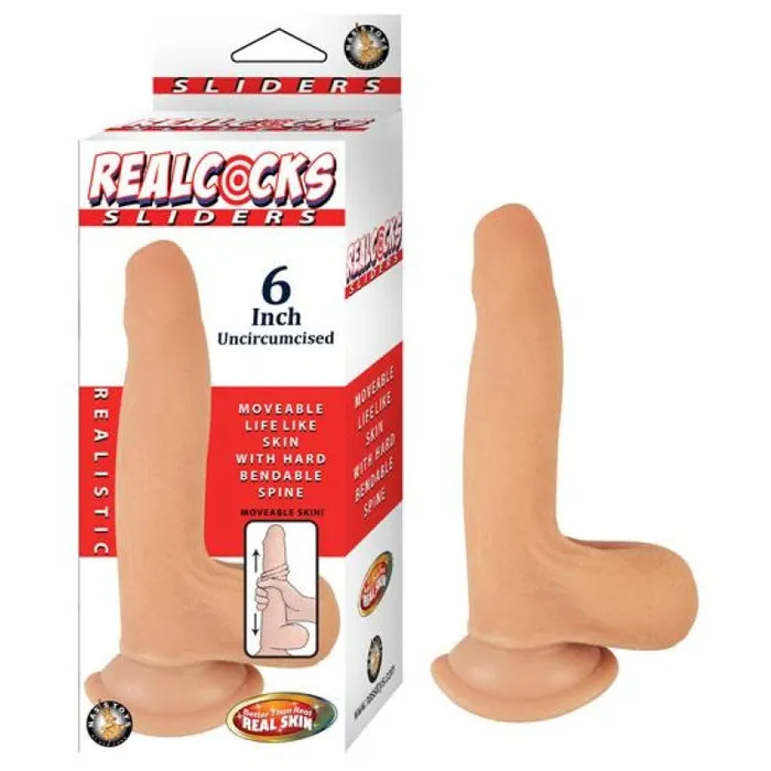 Realcocks Sliders 6 Uncircumsized Flesh Nasstoys Dildos