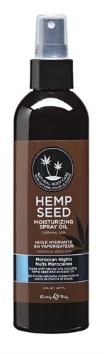 Sale Couples Hemp Seed Moisturizing Spray Oil Moroccan Nights 8 Fl Oz 237ml