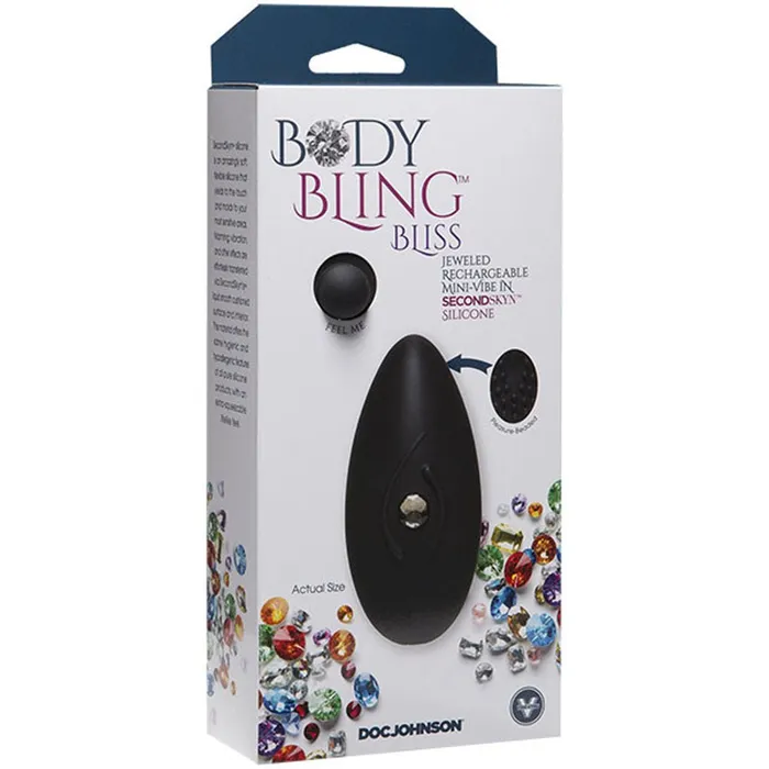 Sale Specials Body Bling - Clit Caress Mini-Vibrator in Second Skin Silicone | Female Sex Toys