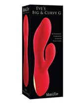 Sale Specials Vibrators Eves Big and Curvy G for GSpot Stimulation Red