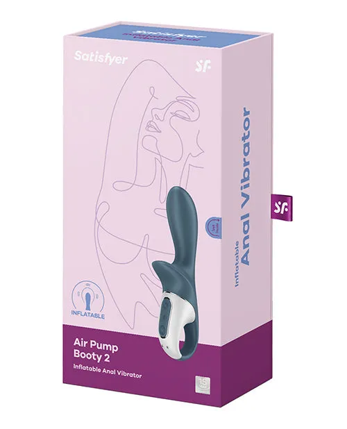 Satisfyer Anal | Satisfyer Air Pump Booty 2 - Dark Grey