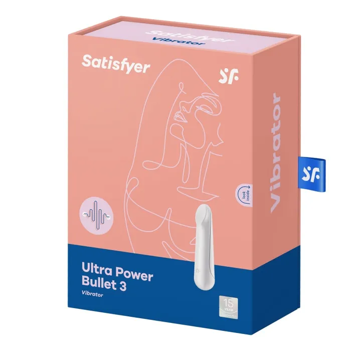 Satisfyer Female Sex Toys | Ultra Power Bullet 3 - White