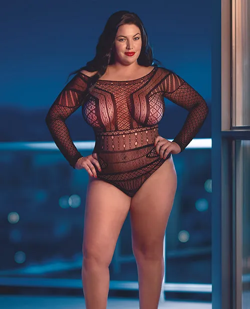 Scandal Plus Size Off The Shoulder Body Suit | CalExotics Plus Size