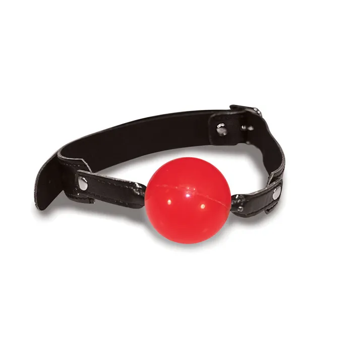 Sex & Mischief Solid Red Ball Gag-(ss10024) | Sportsheets Couples