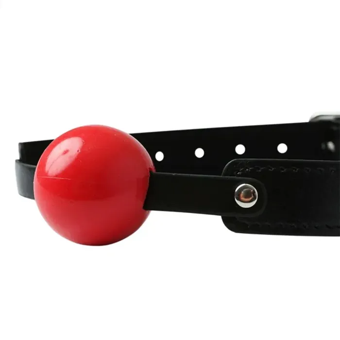 Sex & Mischief Solid Red Ball Gag-(ss10024) | Sportsheets Couples