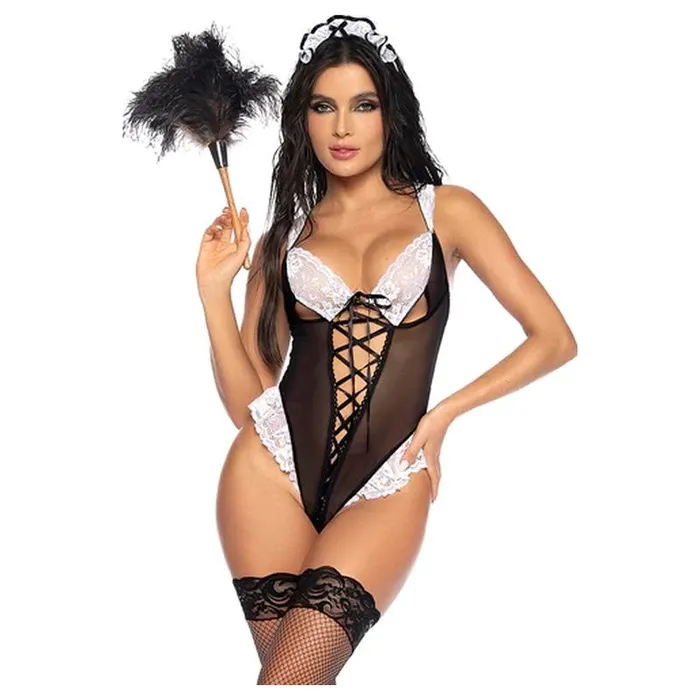 Sexy French Maid Costume Mapale Vibrators