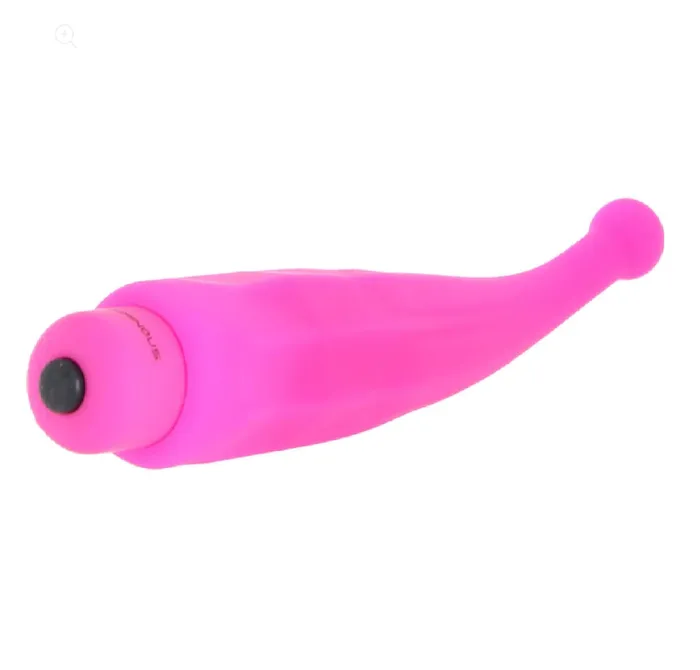 Shots America Female Sex Toys | Luminous Lyra Bullet Vibrator With Pinpoint Sleeve - Fuchsia