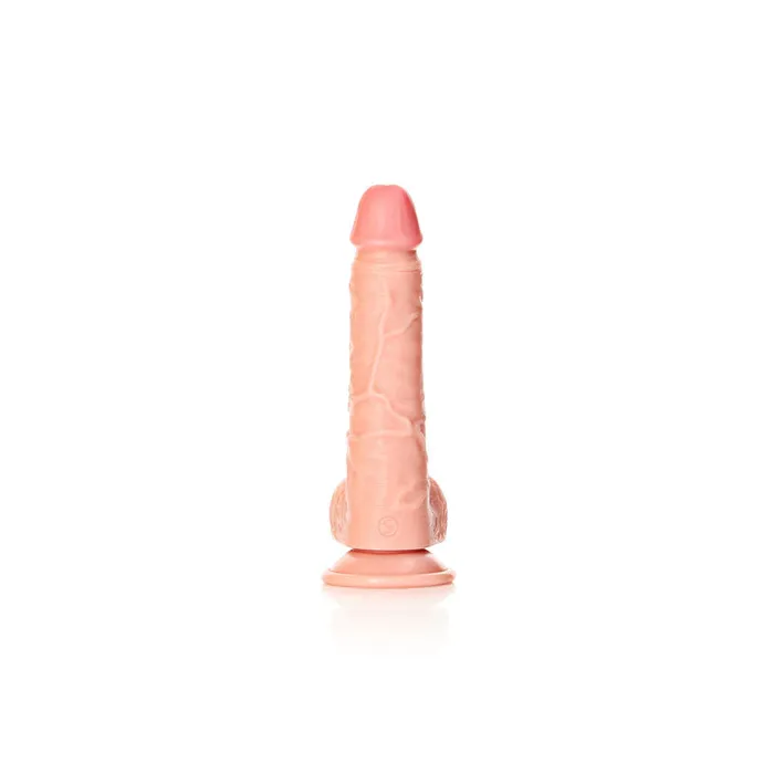 Shots Toys Female Sex Toys | REALROCK Straight Realistic Dildo with Balls - 20.5 cm-(rea125fle)