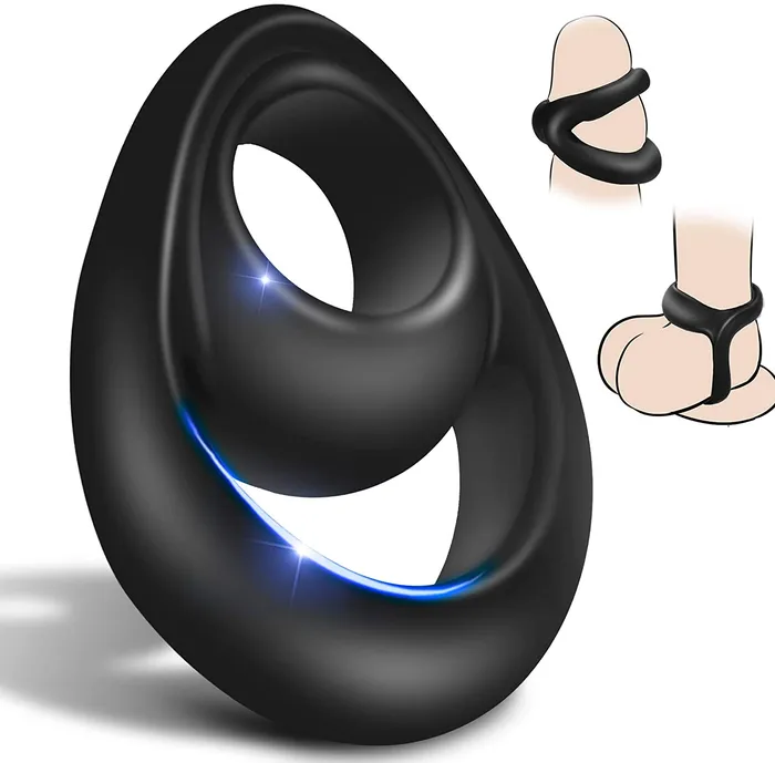 Silicone Male Longer Lasting Erection Cock Ring | Lusty Age Male Sex Toys