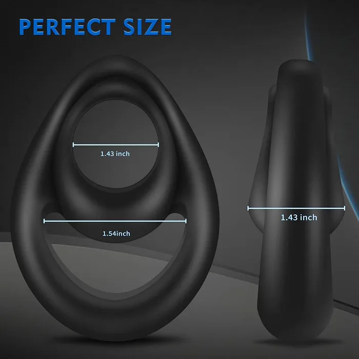 Silicone Male Longer Lasting Erection Cock Ring | Lusty Age Male Sex Toys