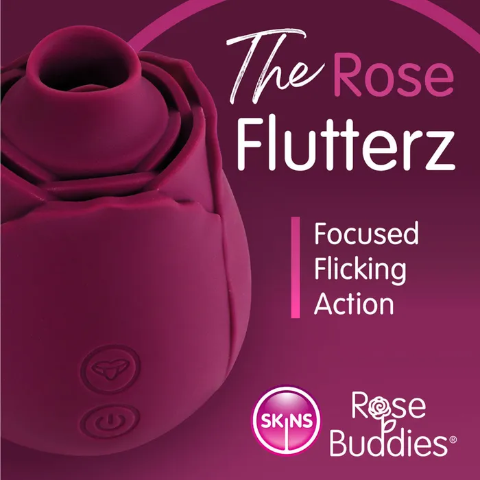 Skins Rose Buddies - The Rose Flutterz-(skrbrfz) | Creative Conceptions Vibrators