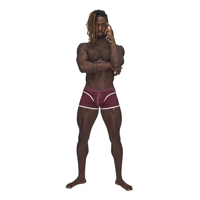 Sport Mesh Sport Short Small Burgundy Male Power Anal