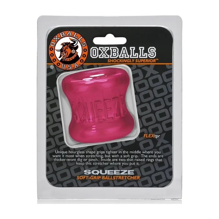 Squeeze Ball Stretcher Hot Pink | OxBalls Vibrators