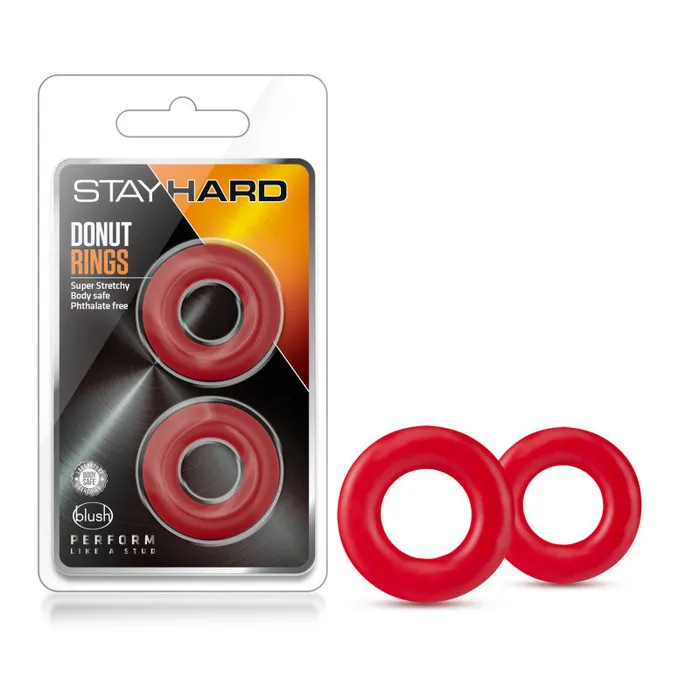 Stay Hard Donut Ringsbl00898 Blush Novelties Dildos