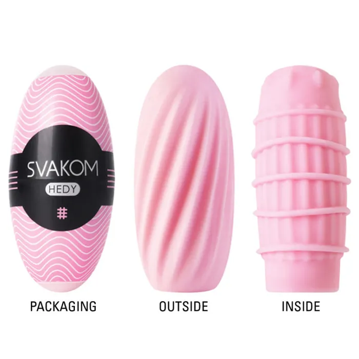 SVAKOM HEDY REAL FEEL SLEEVE Holiday Male Sex Toys