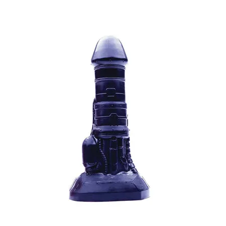 Tantus Inc Tantus Steamhunk Textured Fantasy Dildo Onyx Bag Female Sex Toys