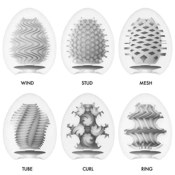 TENGA Male Sex Toys Egg Variety Pack Wonder