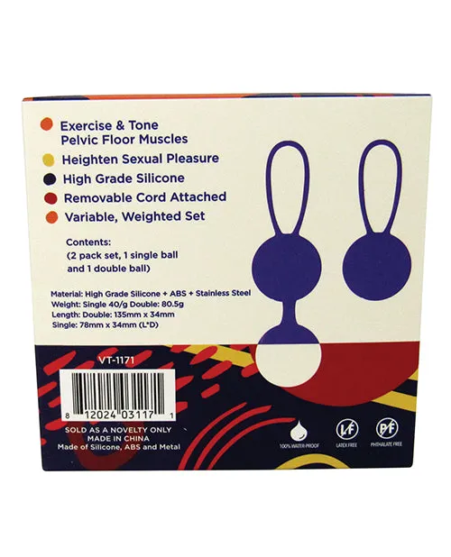 Thank Me Now INC Voodoo Kegel Balls  - Pack Of 2 | Female Sex Toys