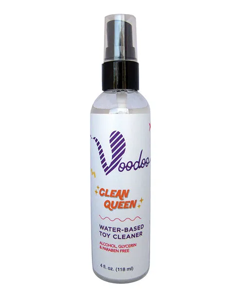 Thank Me Now Vibrators Voodoo Clean Queen Toy Cleaner 4 Oz