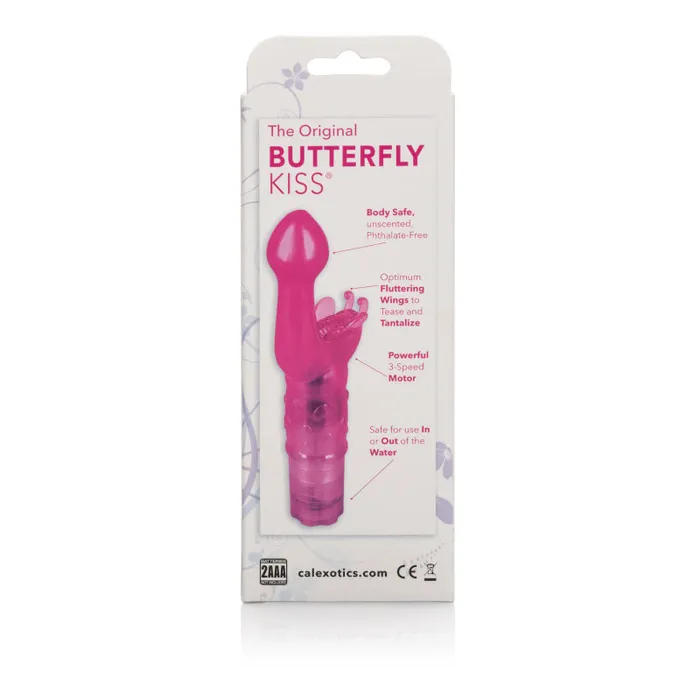 The Original Butterfly Kiss - Pink | CalExotics Vibrators