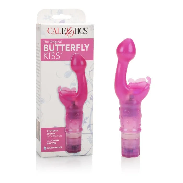 The Original Butterfly Kiss - Pink | CalExotics Vibrators