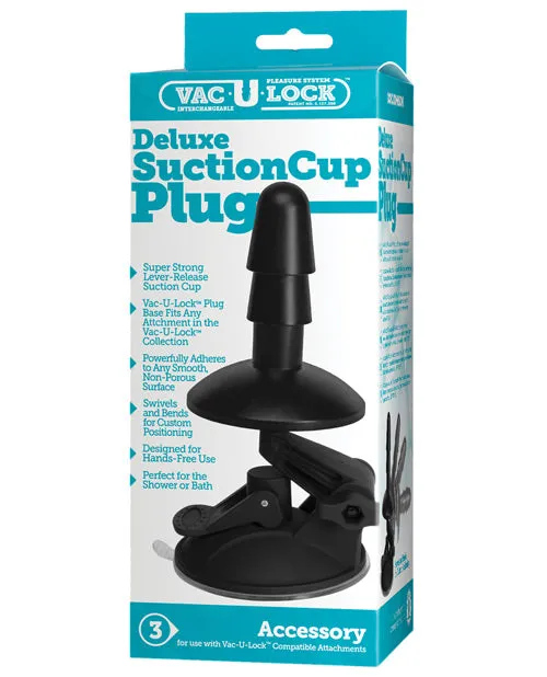 Vaculock Deluxe Suction Cup Plug Accessory Doc Johnson Dildos