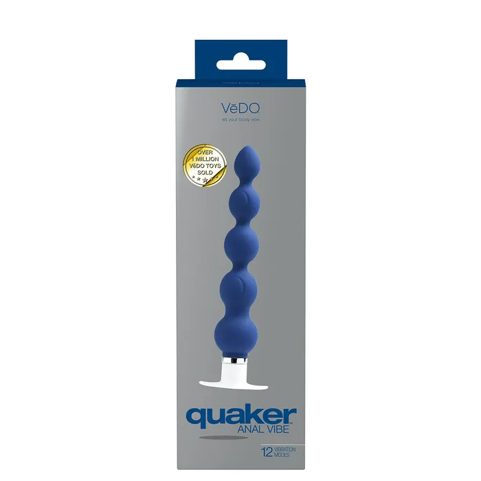 VeDO's Quaker 12 Unique Vibration Modes Anal Vibrator | VeDO Vibrators