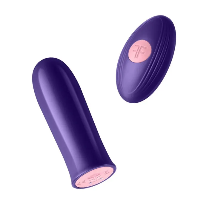 Versa Bullet With Remote Dark Purple Femme Funn Female Sex Toys