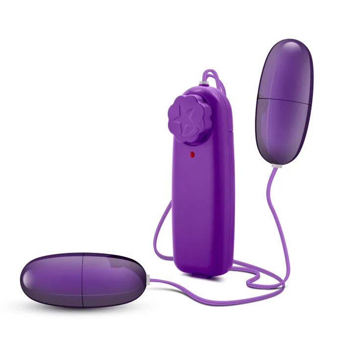 Vibrators | B Yours Double Pop Eggs - Plum - Blush Novelties