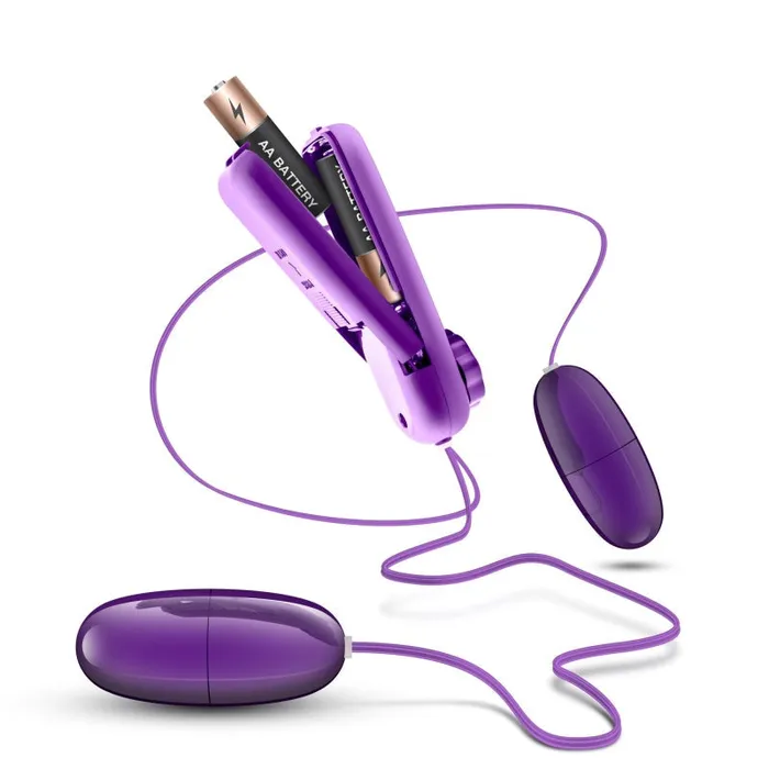 Vibrators | B Yours Double Pop Eggs - Plum - Blush Novelties