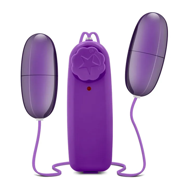 Vibrators | B Yours Double Pop Eggs - Plum - Blush Novelties