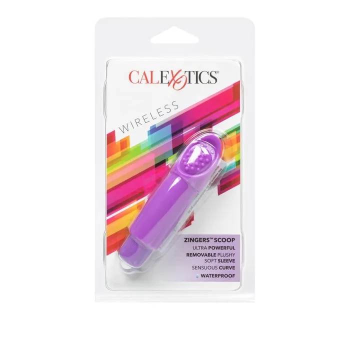 Vibrators | CalExotics CalExotics Zingers Purple Clitoral Stimulator